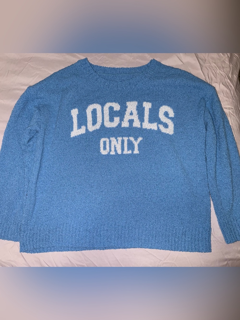 Beach Sweater ‘Locals Only’